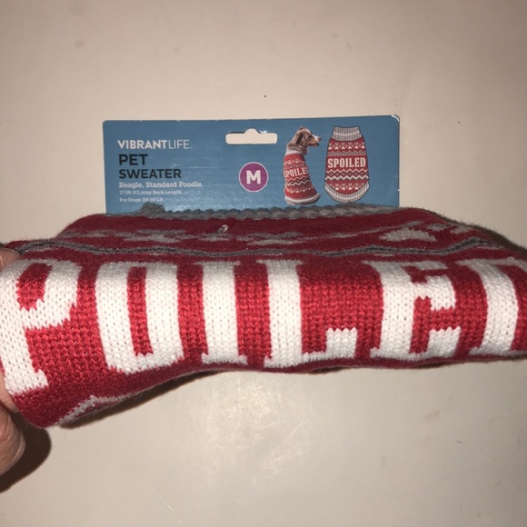 NWOT Knitted Pet Sweater - Picture 7 of 12